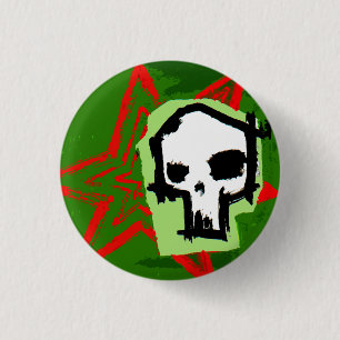 Schädel 11 button