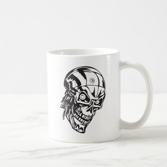 Schädel 146 tasse (Rechts)