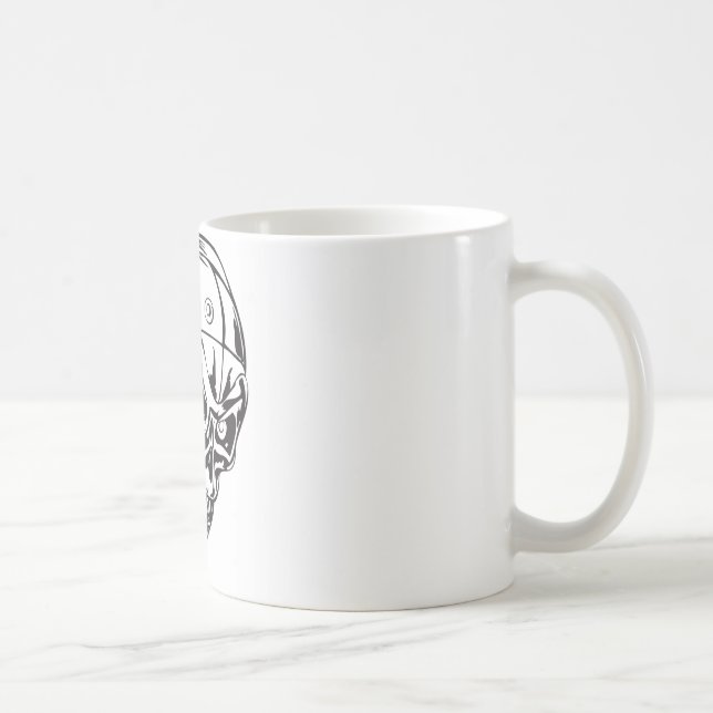Schädel 146 tasse (Rechts)