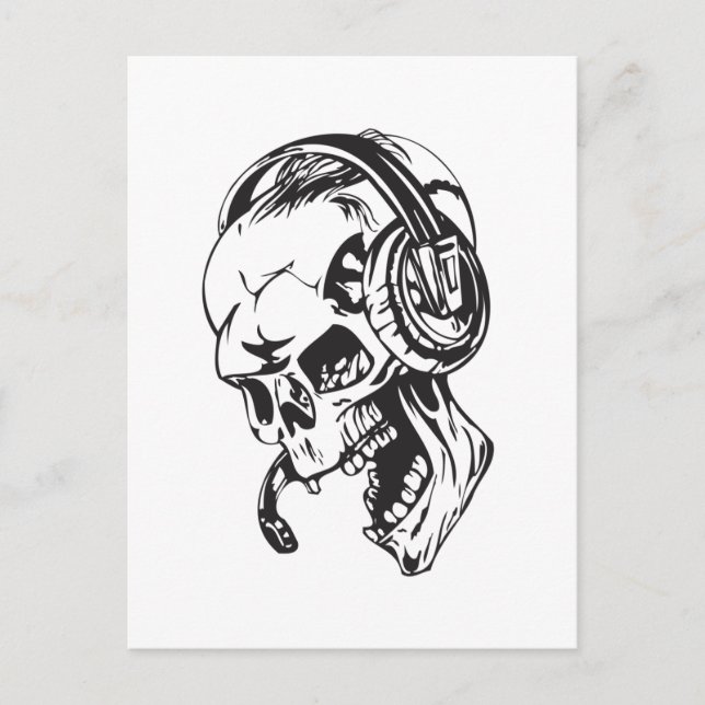 Schädel 151 postkarte (Vorderseite)