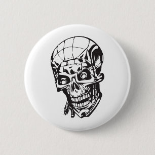 Schädel 159 button