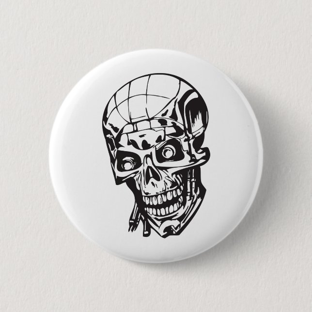 Schädel 159 button (Vorderseite)