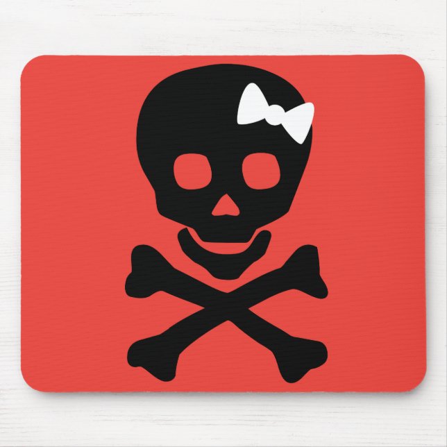 Schädel 2 mousepad (Vorne)