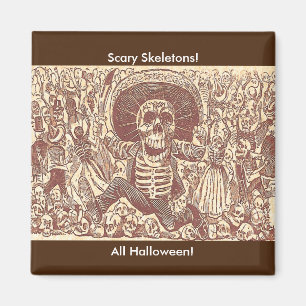 Schädel aus Oaxaca, La Calavera Oaxaqueña Magnet