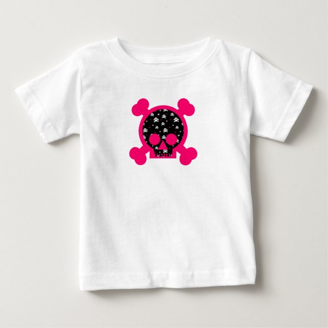 Schädel Baby T-shirt (Vorderseite)