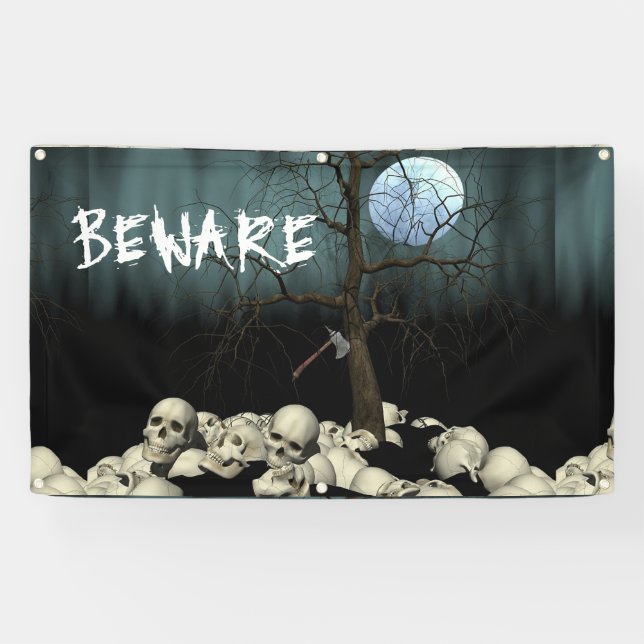 Schädel Banner (Horizontal)