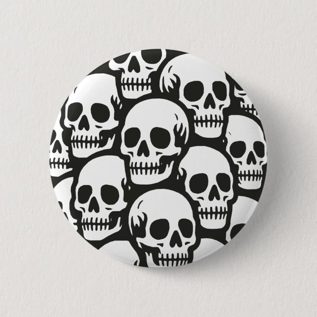 Schädel Button (Vorderseite)