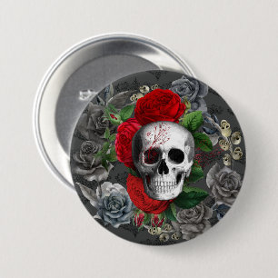 Schädel Button