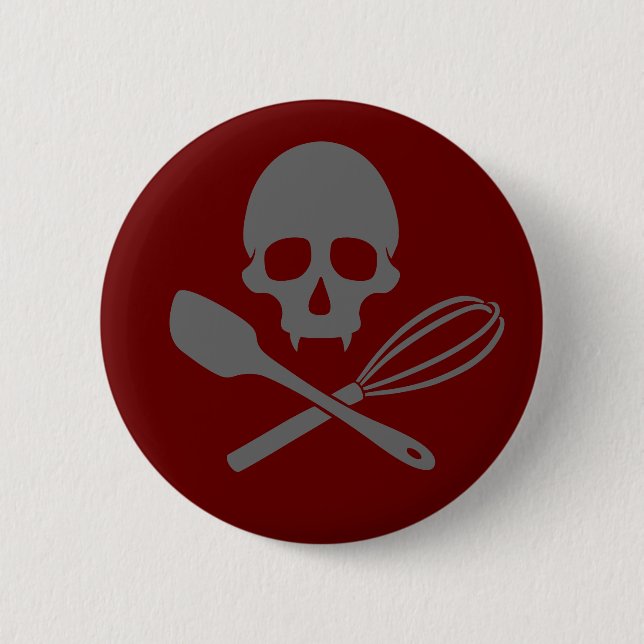 Schädel Button (Vorderseite)