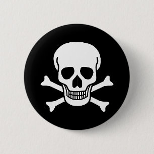 Schädel Button