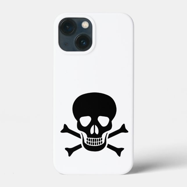Schädel Case-Mate iPhone Hülle (Rückseite)