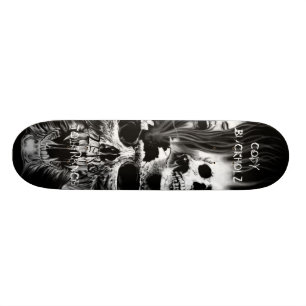 Schädel, CODYBUCKHOLZ, NULL, TOLERANZ Skateboard