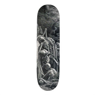 Schädel der Toter Skateboard