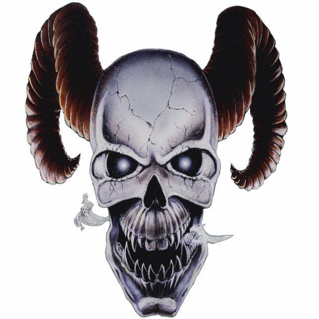 Schädel des Soul-Skulptur-Schlüsselanhängers Fotoskulptur Schlüsselanhänger (Vorne)