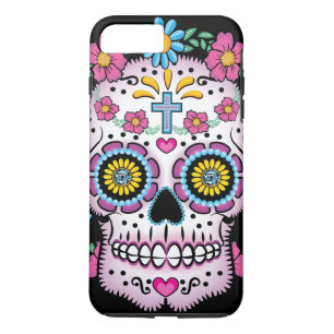 Schädel Dia de Los Muertos Sugar Case-Mate iPhone Hülle