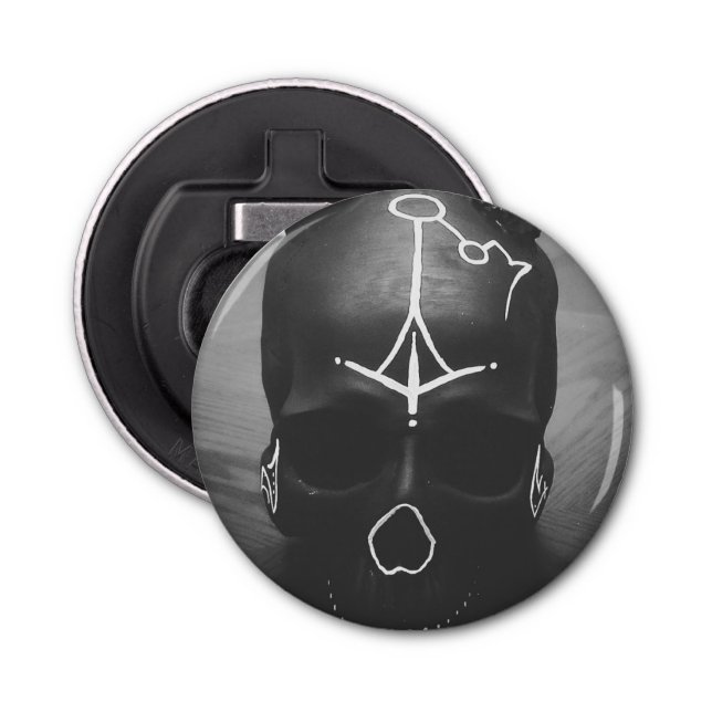 Schädel Flaschenöffner (Vorderseite)