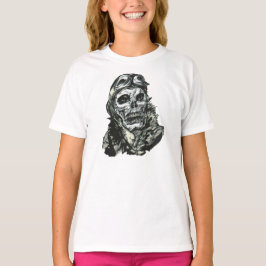 Schädel-Flieger T-Shirt