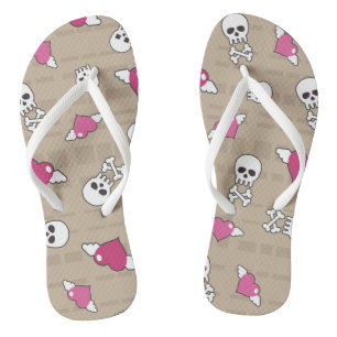 Schädel Flip Flops
