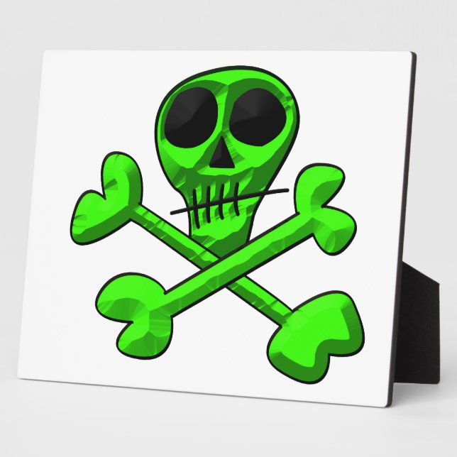 Schädel Fotoplatte (Seite)