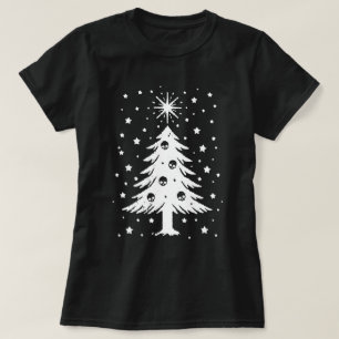 Schädel für Weihnachtsbaum T-Shirt