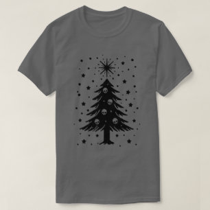 Schädel für Weihnachtsbaum T-Shirt