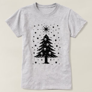 Schädel für Weihnachtsbaum T-Shirt