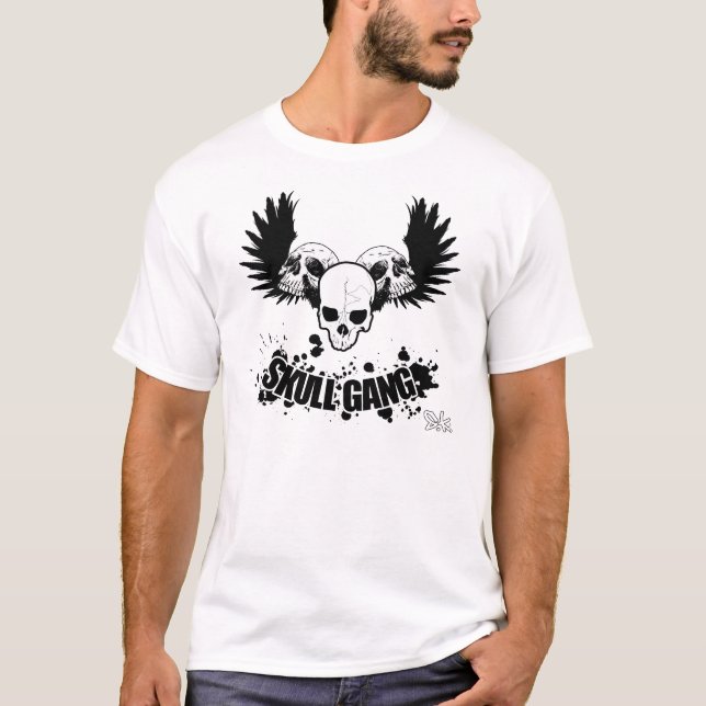 Schädel-Gruppe T-Shirt (Vorderseite)