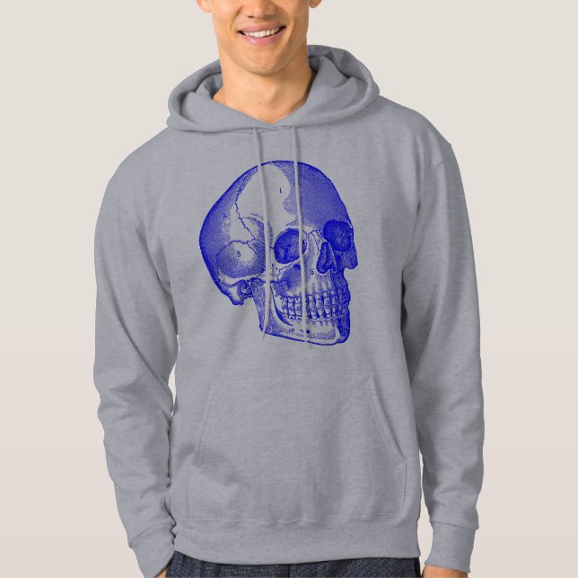 Schädel Hoodie (Vorderseite)