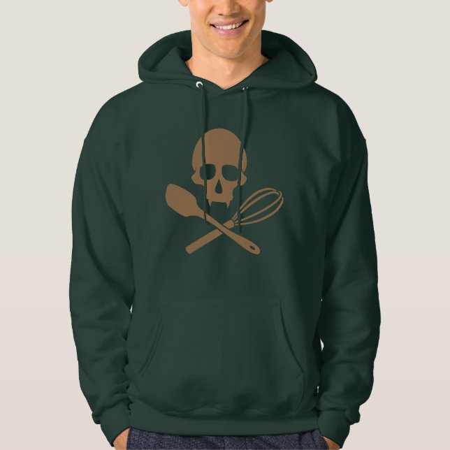 Schädel Hoodie (Vorderseite)