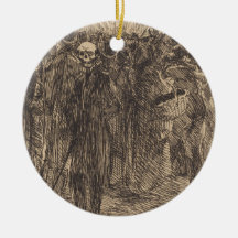 Schädel in der Menge (von Albert Besnard)