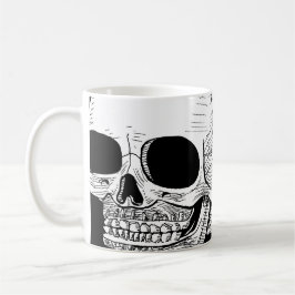 Schädel-Kaffee-Tasse Kaffeetasse