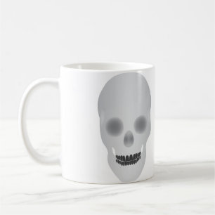 Schädel Kaffeetasse