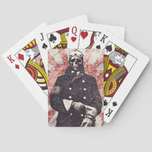 Schädel Kamikaze Spielkarten