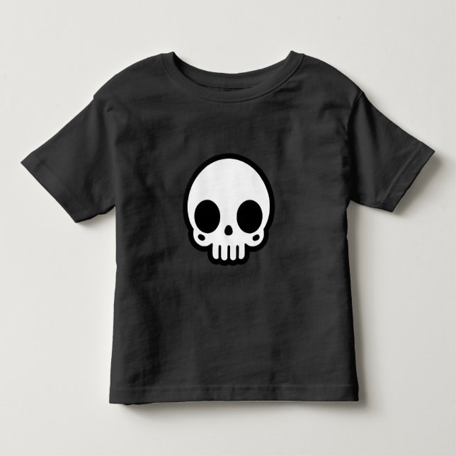 Schädel Kleinkind T-shirt (Vorderseite)