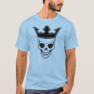 Schädel-König Mens Logo Tshirt