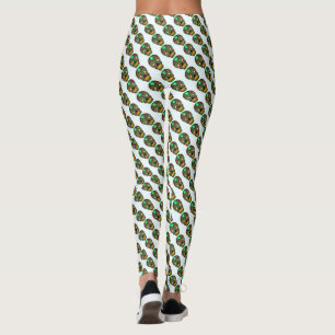 Schädel Leggings