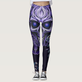 Schädel Leggings