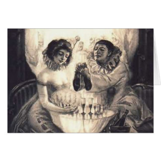 Schädel-Liebe-Retro optische Illusion