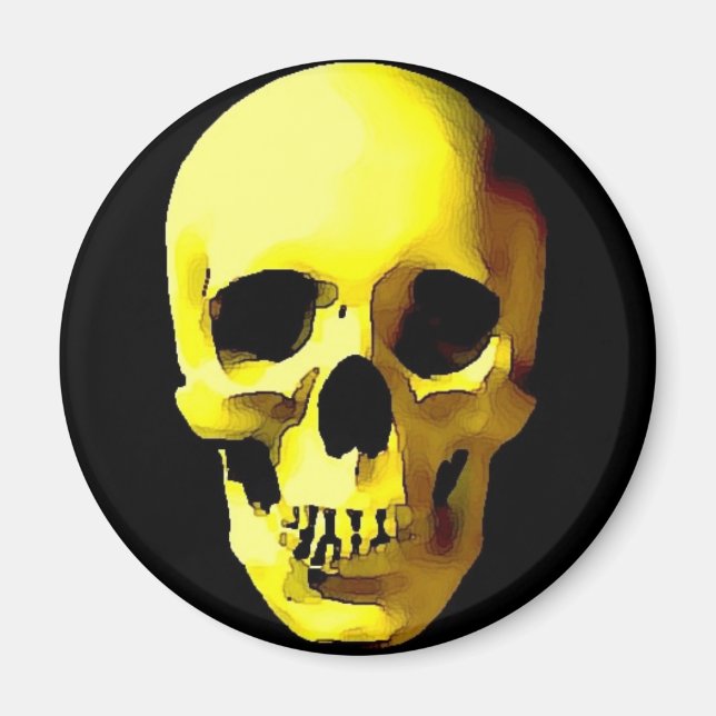 Schädel Magnet (Vorne)