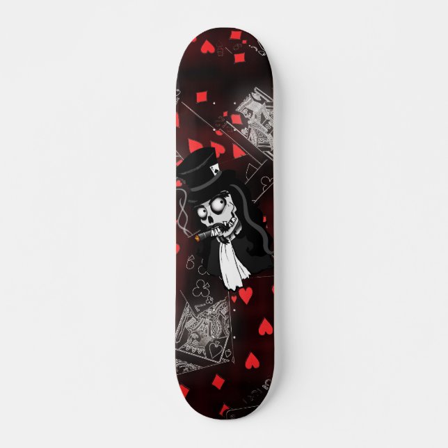 "Schädel McGee" Skateboard (Vorne)