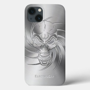 Schädel-metallischer Blick Case-Mate iPhone Hülle