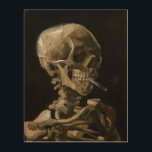 Schädel mit brennender Zigarette Vincent van Gogh  Holzleinwand<br><div class="desc">Vincent van Gogh (Niederländisch, 1853 - 1890) Skull of a Skeleton with Burning Cigarette, 1885-86, Oil on Leinwand Ungerahmt: 32 cm × 24, 5 cm (13 in × 9, 6 in) Früharbeit von Vincent van Gogh. Dieses kleine Gemälde ist Teil der ständigen Sammlung des Van Gogh Museums in Amsterdam. Es...</div>