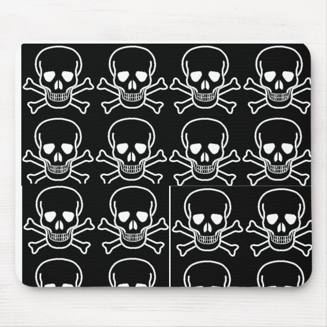 Schädel Mousepad (Vorne)