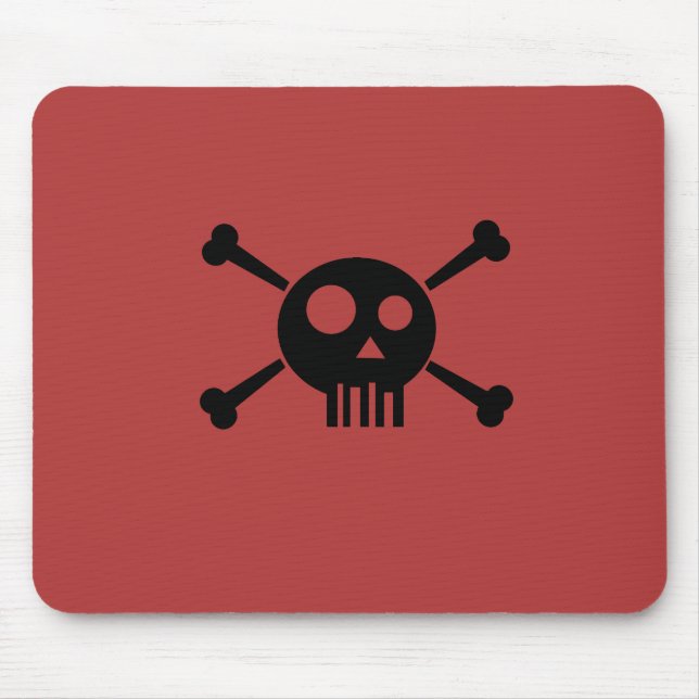 Schädel Mousepad (Vorne)
