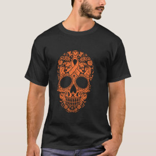 Schädel Multiple Sklerose-Bewusstsein MS-Bewusstse T-Shirt
