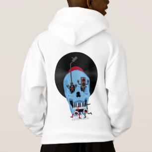 Schädel-Musik Hoodie
