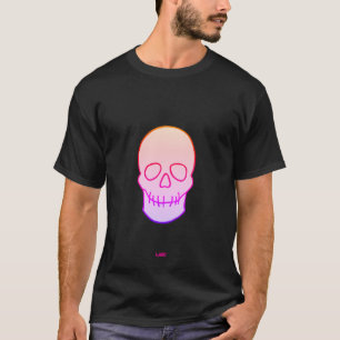 Schädel - Neonleuchte T-Shirt