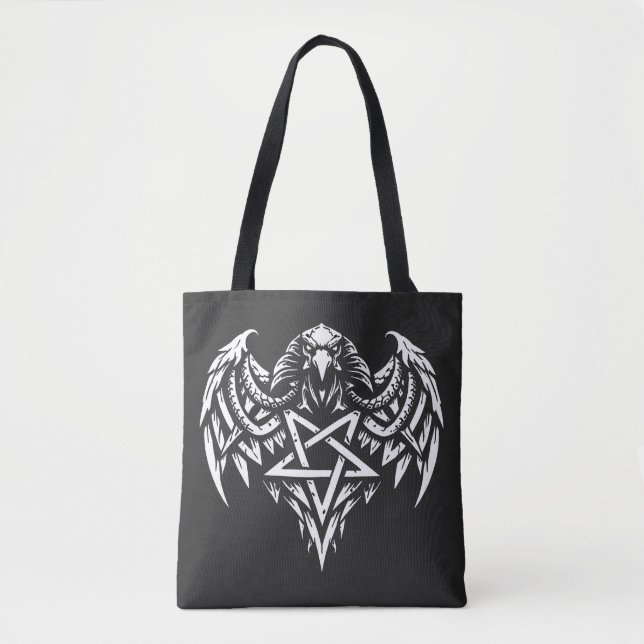 Schädel-Pentagramm-Tribal von BurnsInhell (Vorderseite)