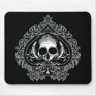 Schädel-Pikass Mousepad