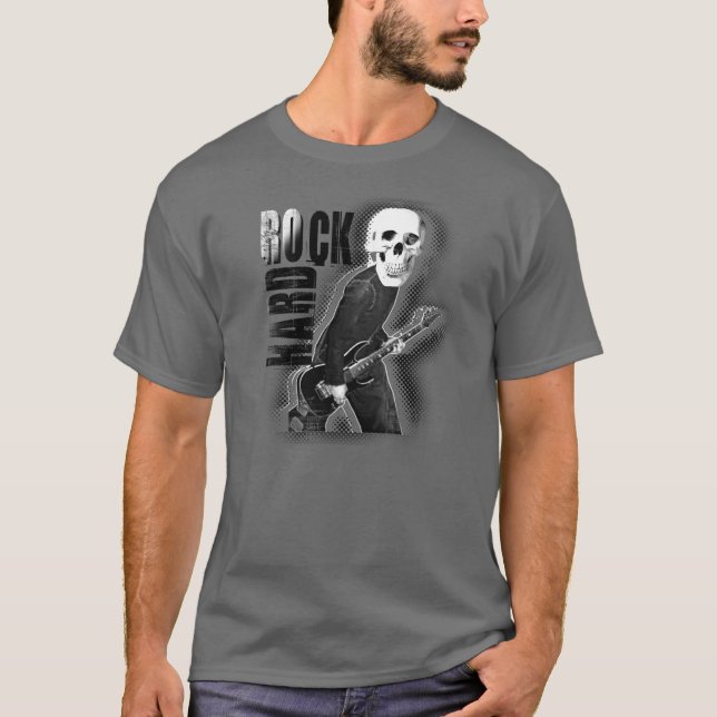 SCHÄDEL-ROCKER T-Shirt (Vorderseite)